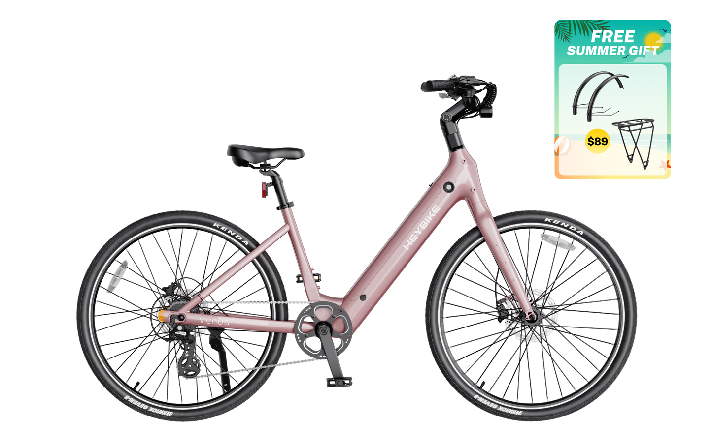 Heybike Venus Electric Commuter Bike 750W