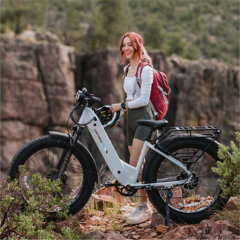 Lectric eBikes XPeak 2.0 Step-Thru Electric Mountain Bike