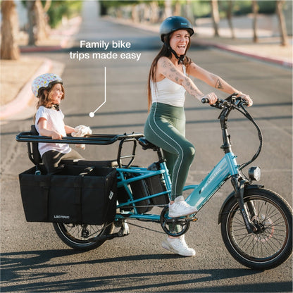 Lectric eBikes XPedition 2.0 Long-Range Dual-Battery Cargo eBike