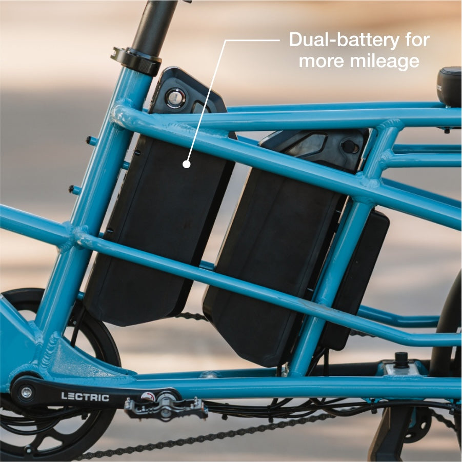 Lectric eBikes XPedition 2.0 Long-Range Dual-Battery Cargo eBike
