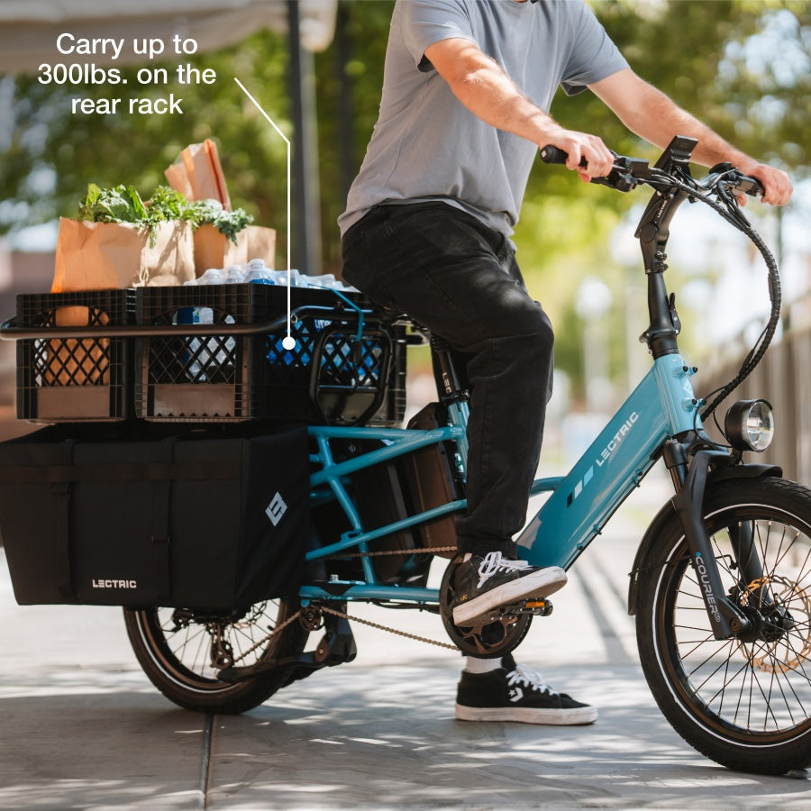 Lectric eBikes XPedition 2.0 Long-Range Dual-Battery Cargo eBike