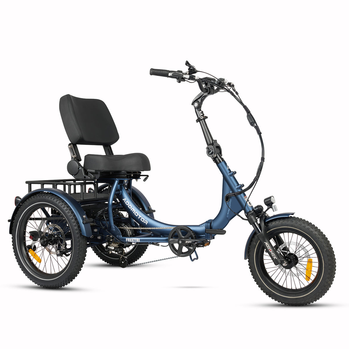 Addmotor Freetri E-361 750 Folding Semi-Recumbent Electric Trike