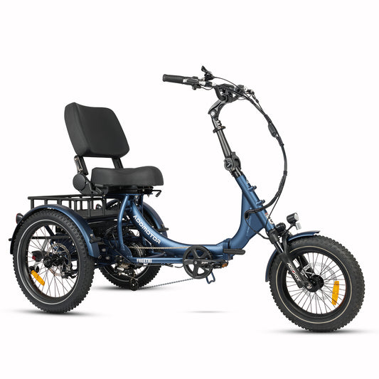 Addmotor Freetri E-361 750 Folding Semi-Recumbent Electric Trike