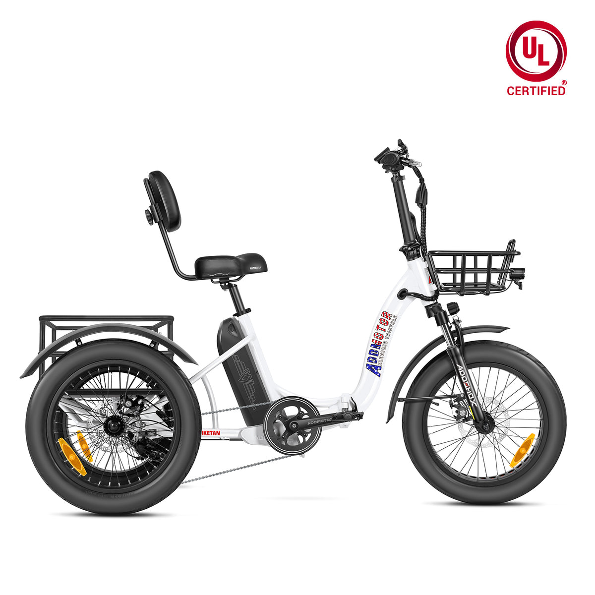 Addmotor Triketan M-330F 750 Folding Electric Trike