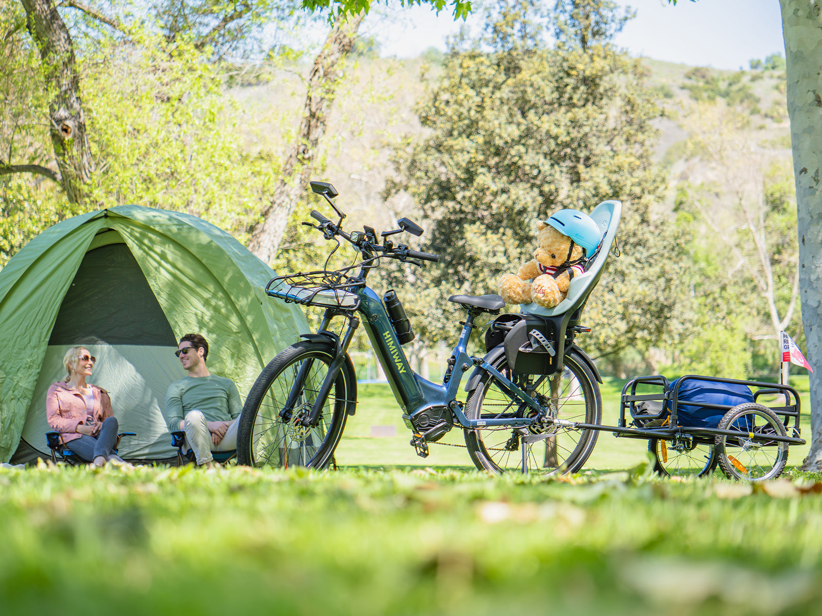 Himiway A7 Full Suspension Step-Thru Commuter eBike