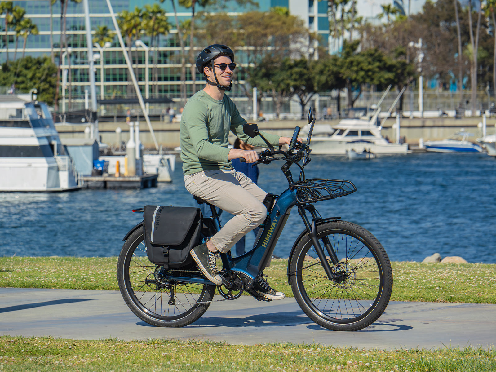 Himiway A7 Full Suspension Step-Thru Commuter eBike
