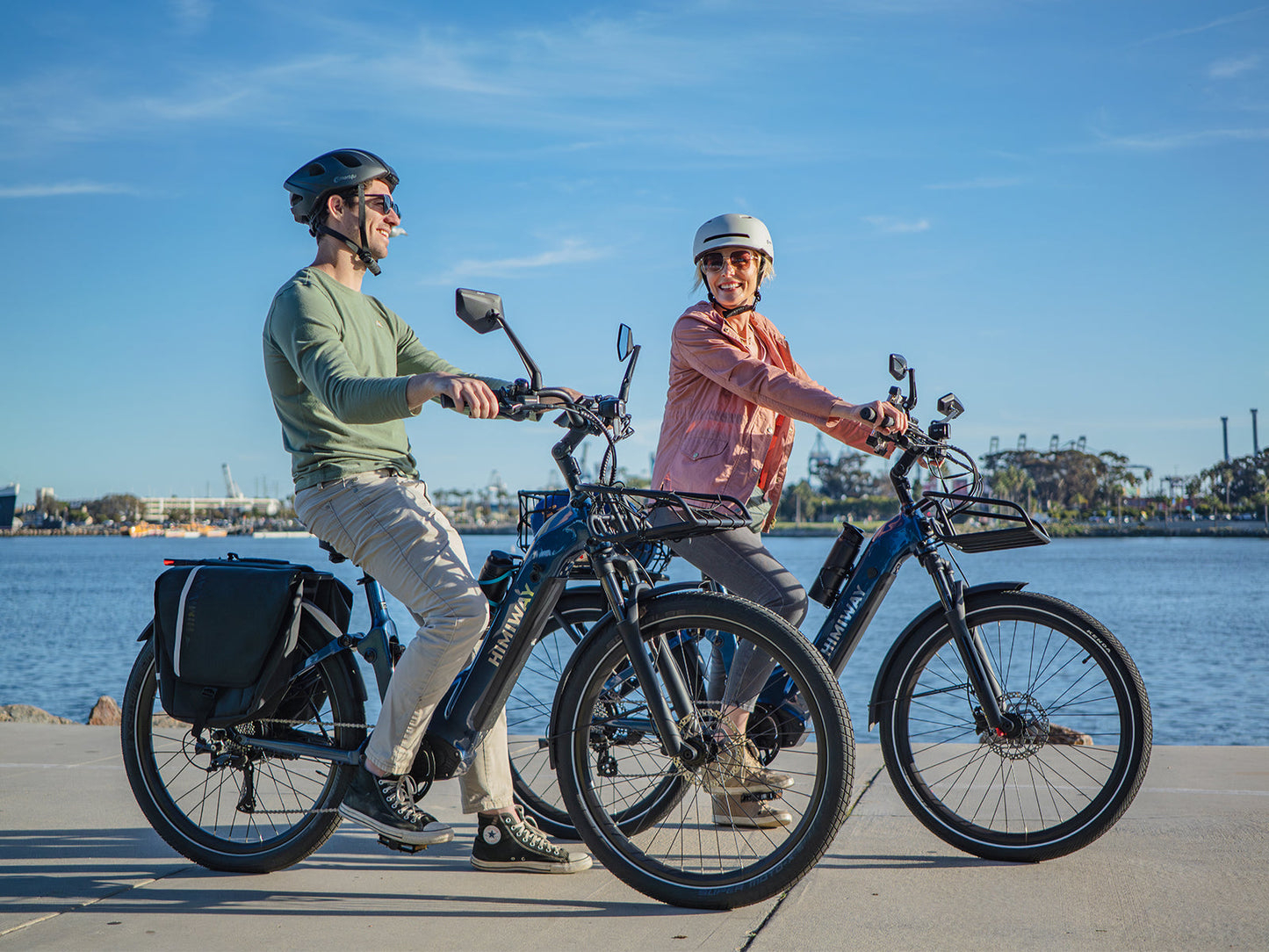 Himiway A7 Full Suspension Step-Thru Commuter eBike