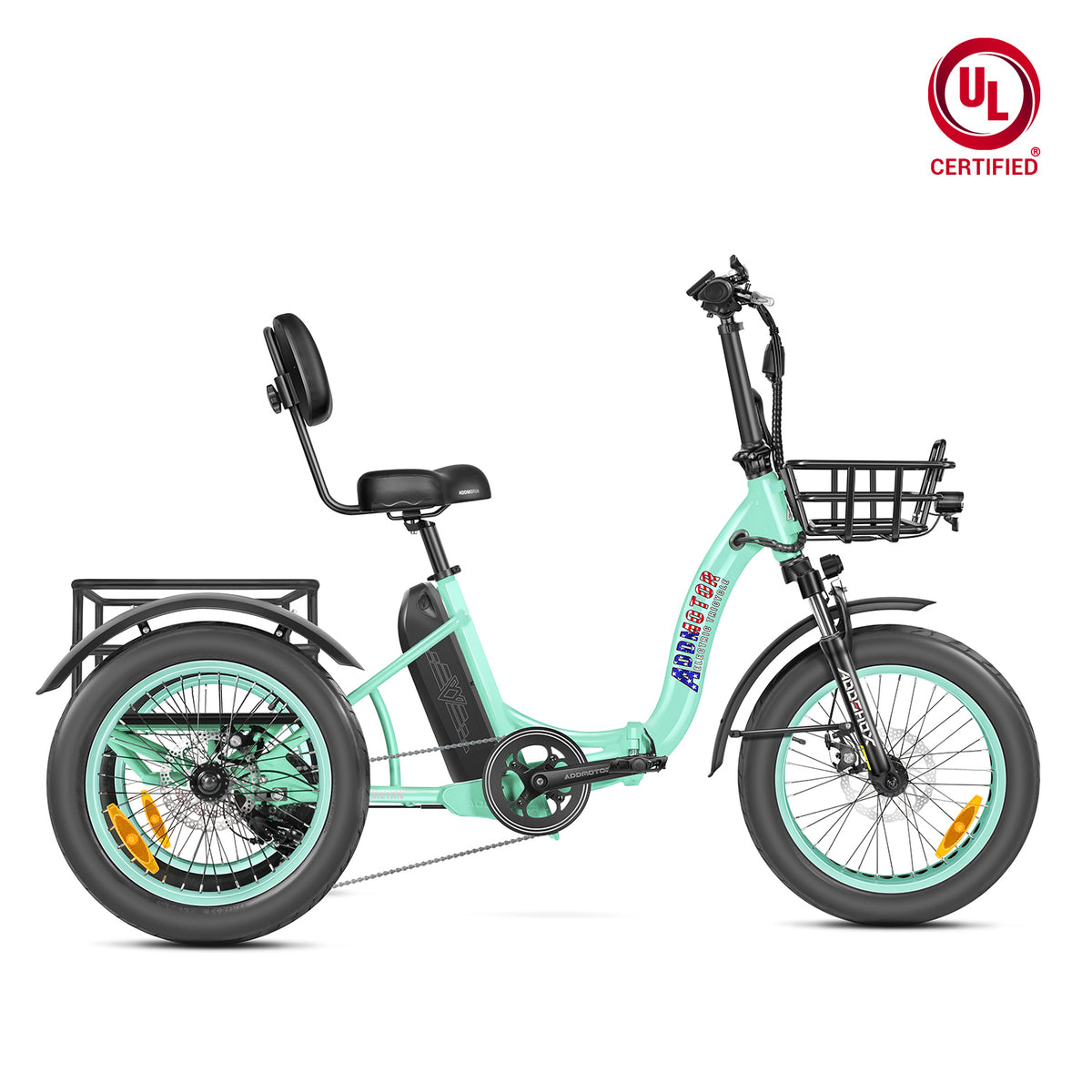 Addmotor Triketan M-330F 750 Folding Electric Trike