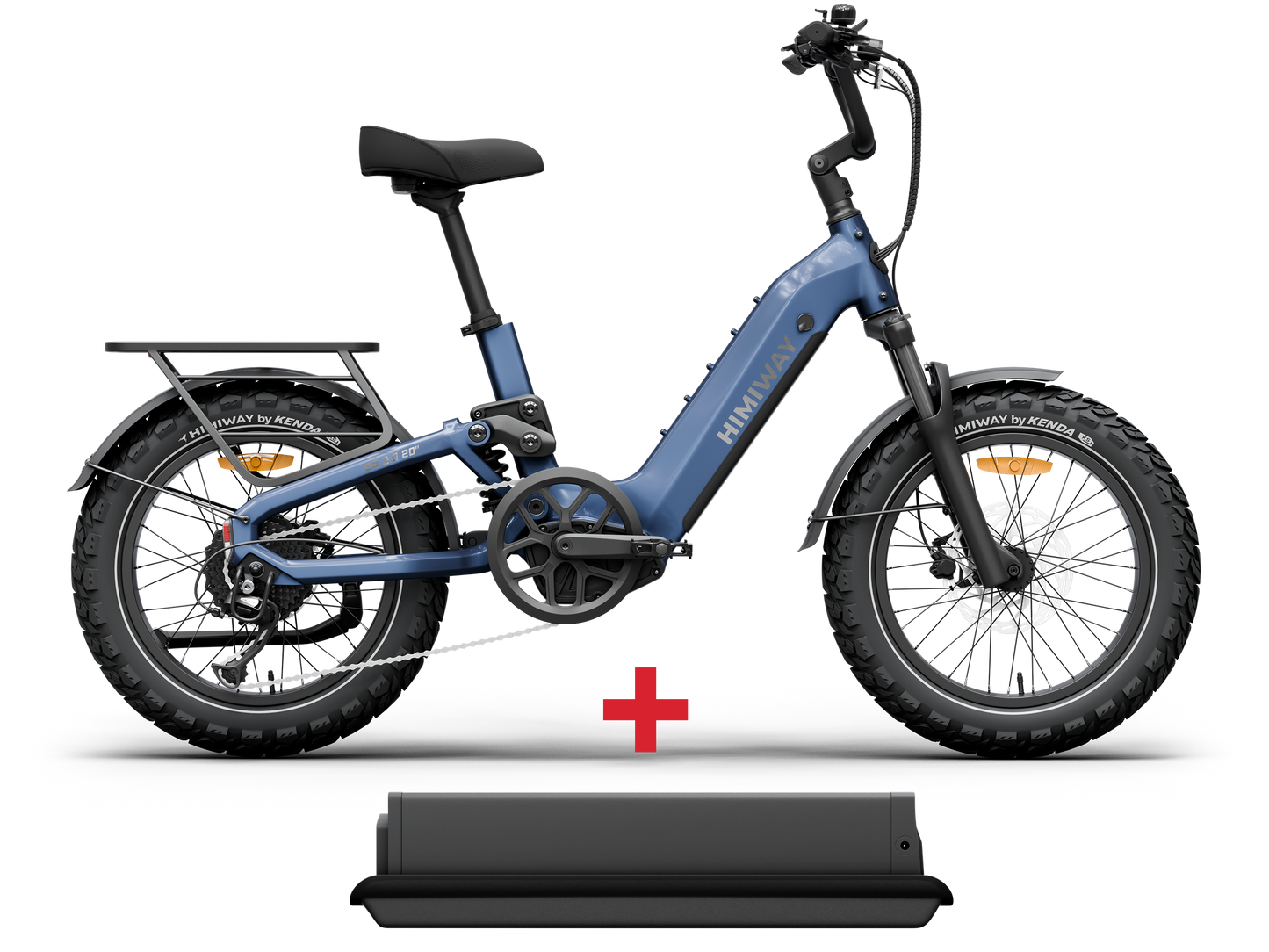 Himiway D5 2.0 20-Inch Full Suspension Electric Bike
