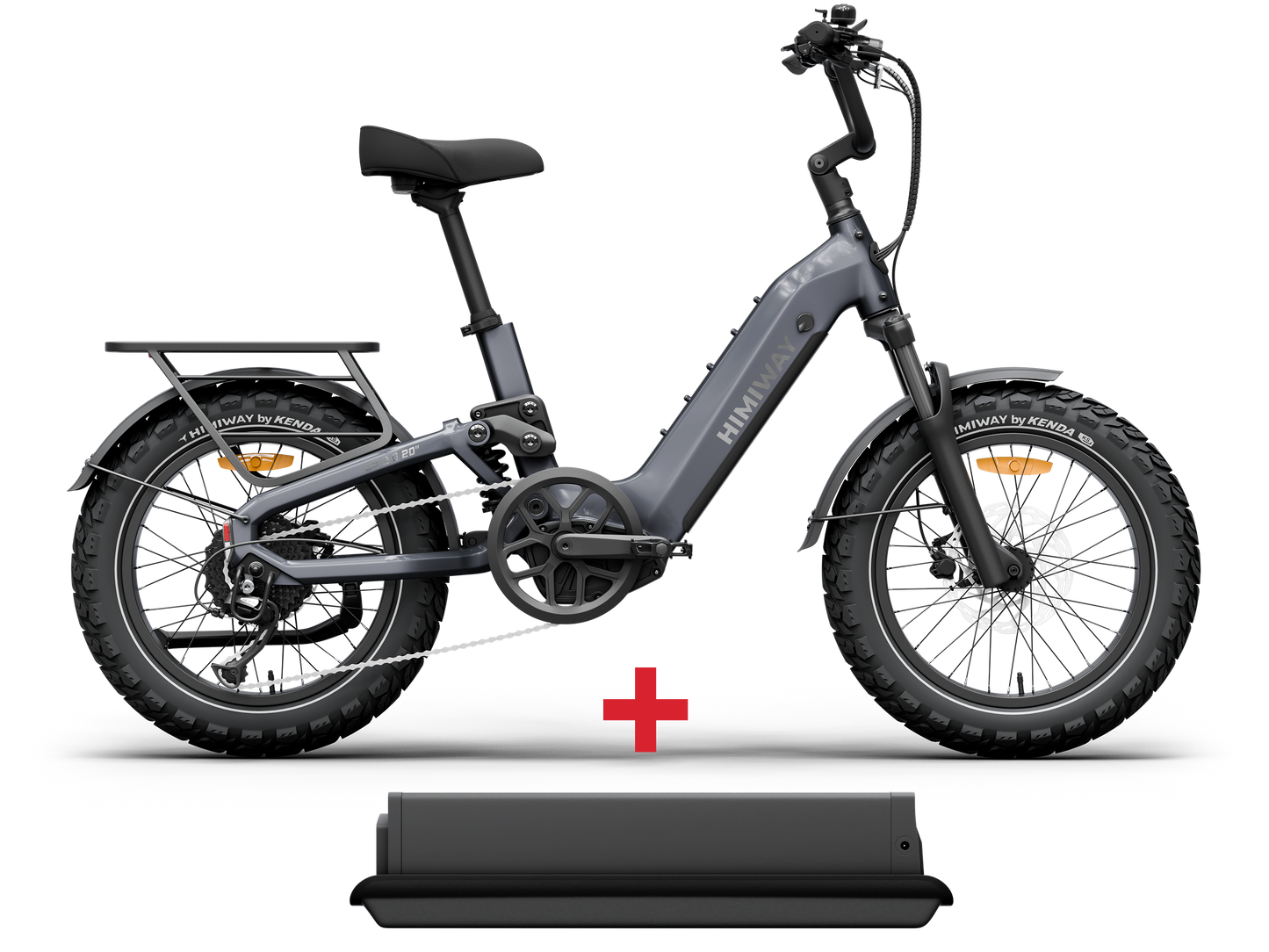 Himiway D5 2.0 20-Inch Full Suspension Electric Bike