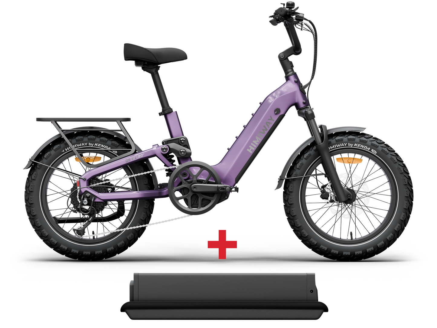 Himiway D5 2.0 20-Inch Full Suspension Electric Bike
