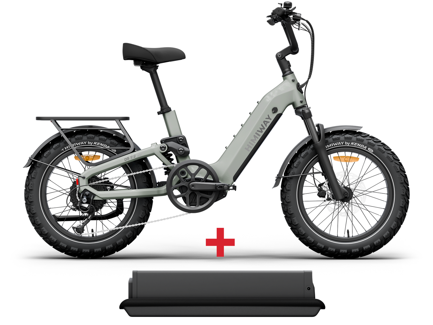 Himiway D5 2.0 20-Inch Full Suspension Electric Bike