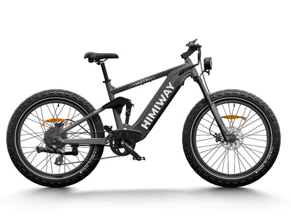 Himiway D7 Full Suspension 1000W Electric Hunting Bike