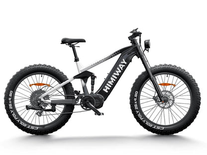 Himiway D7 Pro Electric Mountain Bike 1000W Mid-Drive Fat Tire