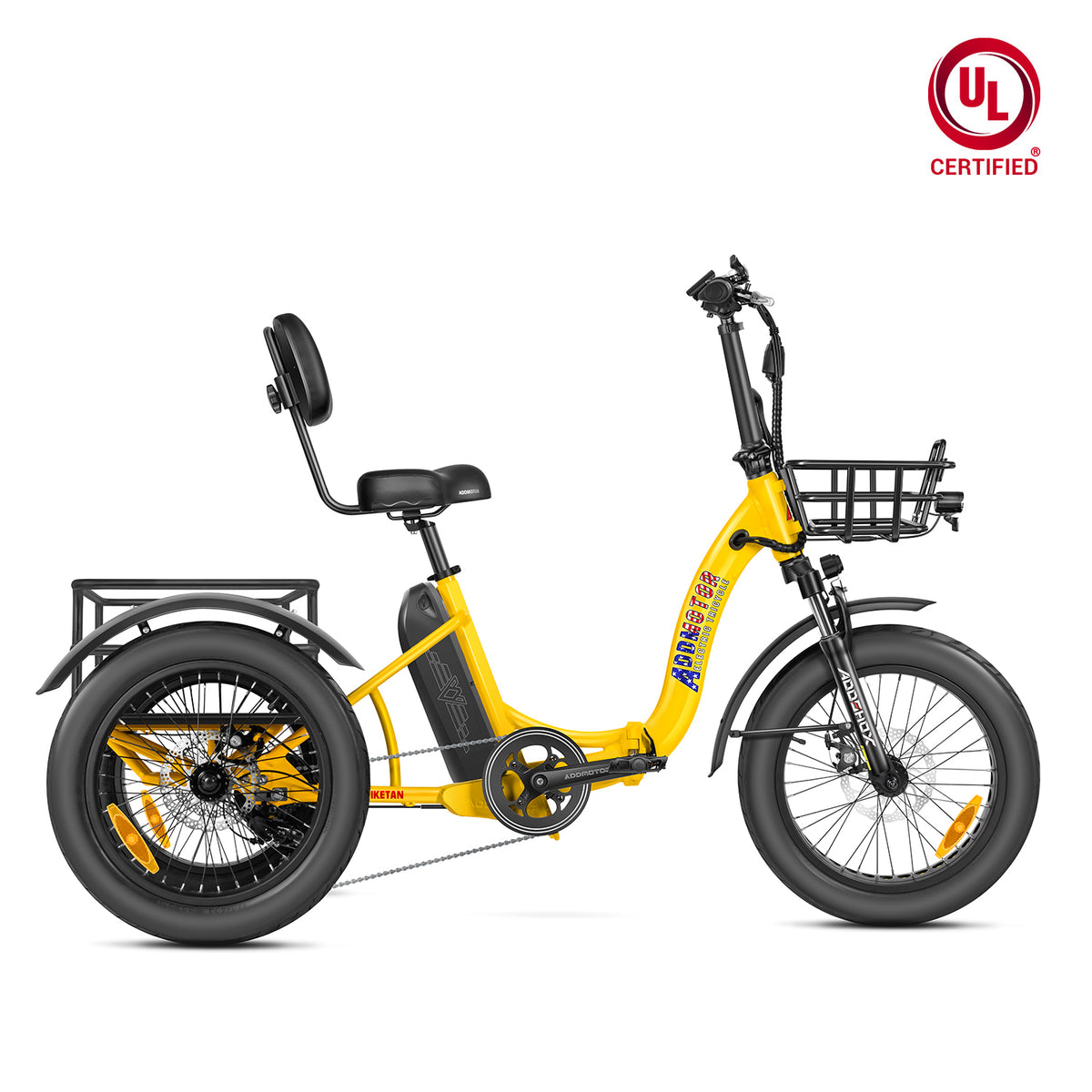 Addmotor Triketan M-330F 750 Folding Electric Trike