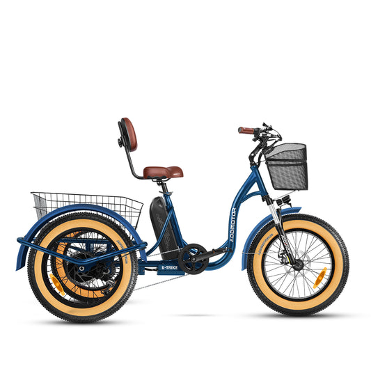 Addmotor U-Trike U-750 750 Tilting Electric Trike