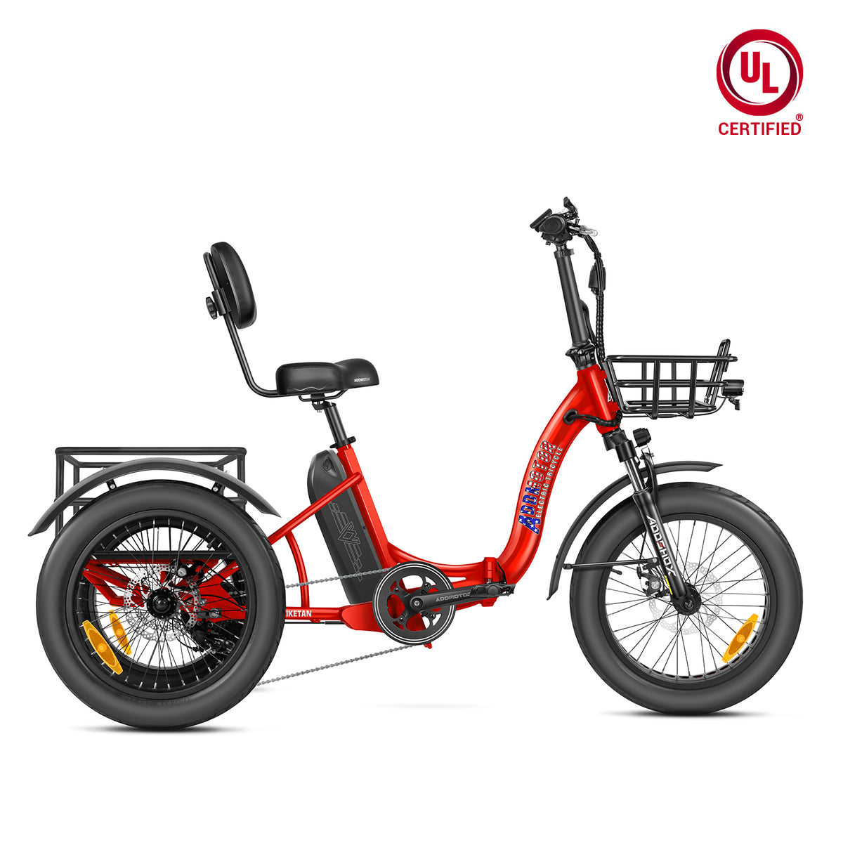 Addmotor Triketan M-330F 750 Folding Electric Trike