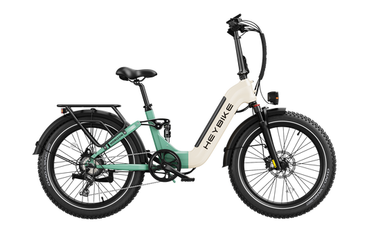 Heybike Horizon 24-Inch Fat Tire Folding Electric Bike 750W