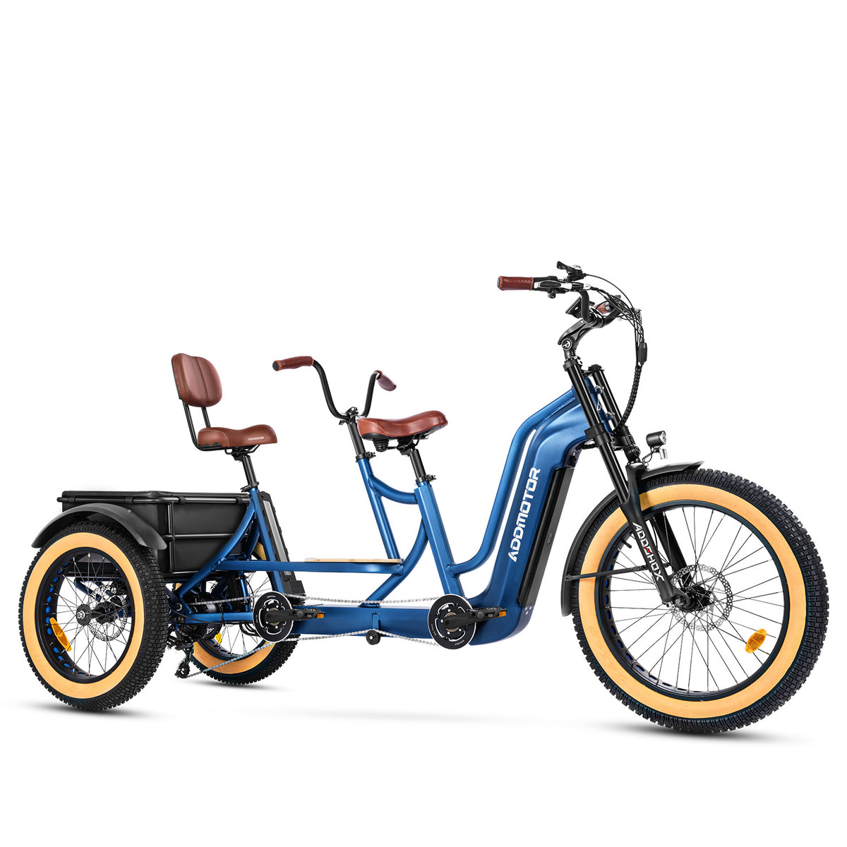 Addmotor M-380 750 Step-Thru Tandem Electric Trike