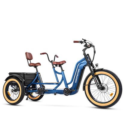 Addmotor M-380 750 Step-Thru Tandem Electric Trike