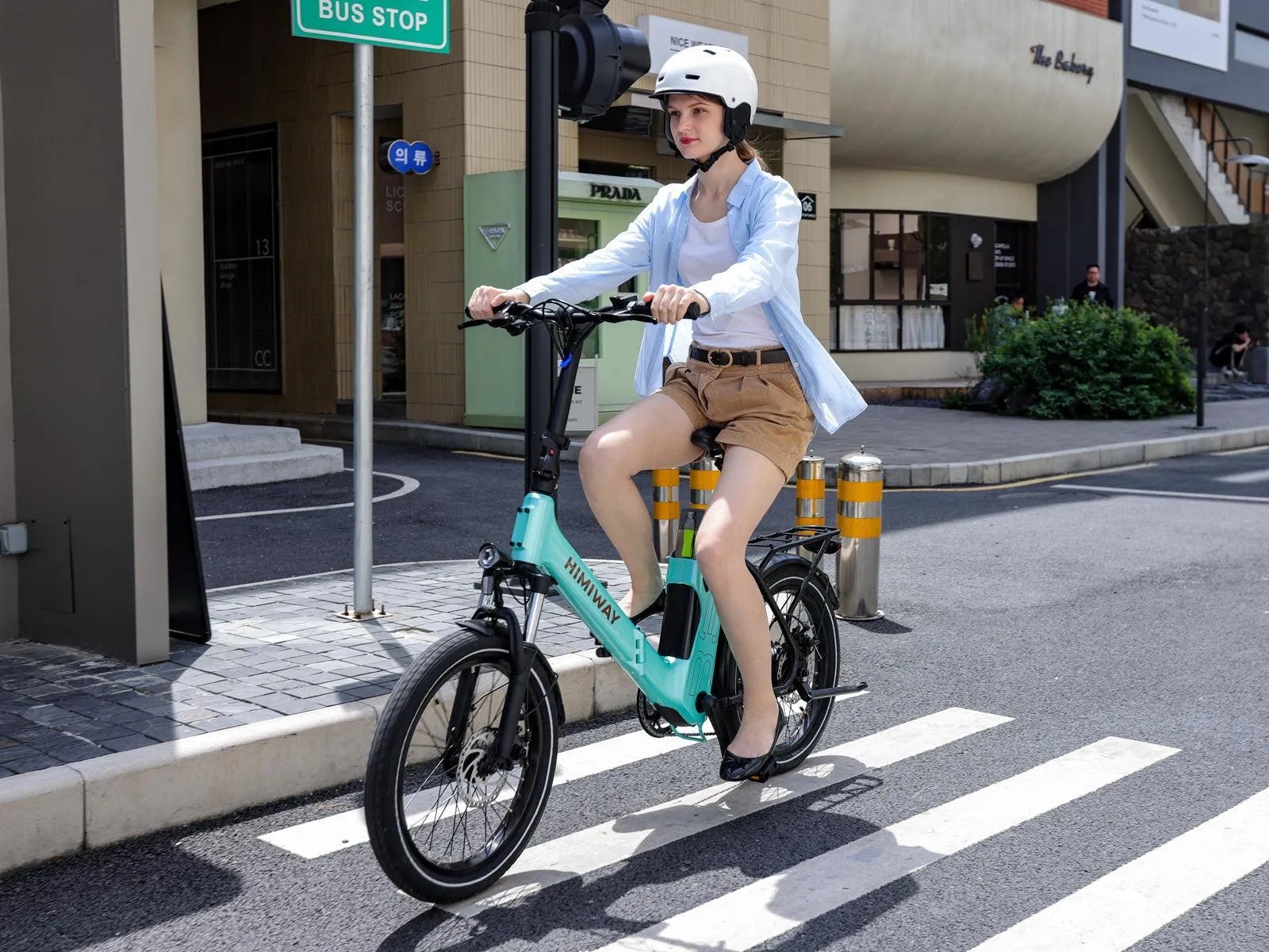 Himiway B3 Foldable Electric Commuter Bike 70-Mile Range