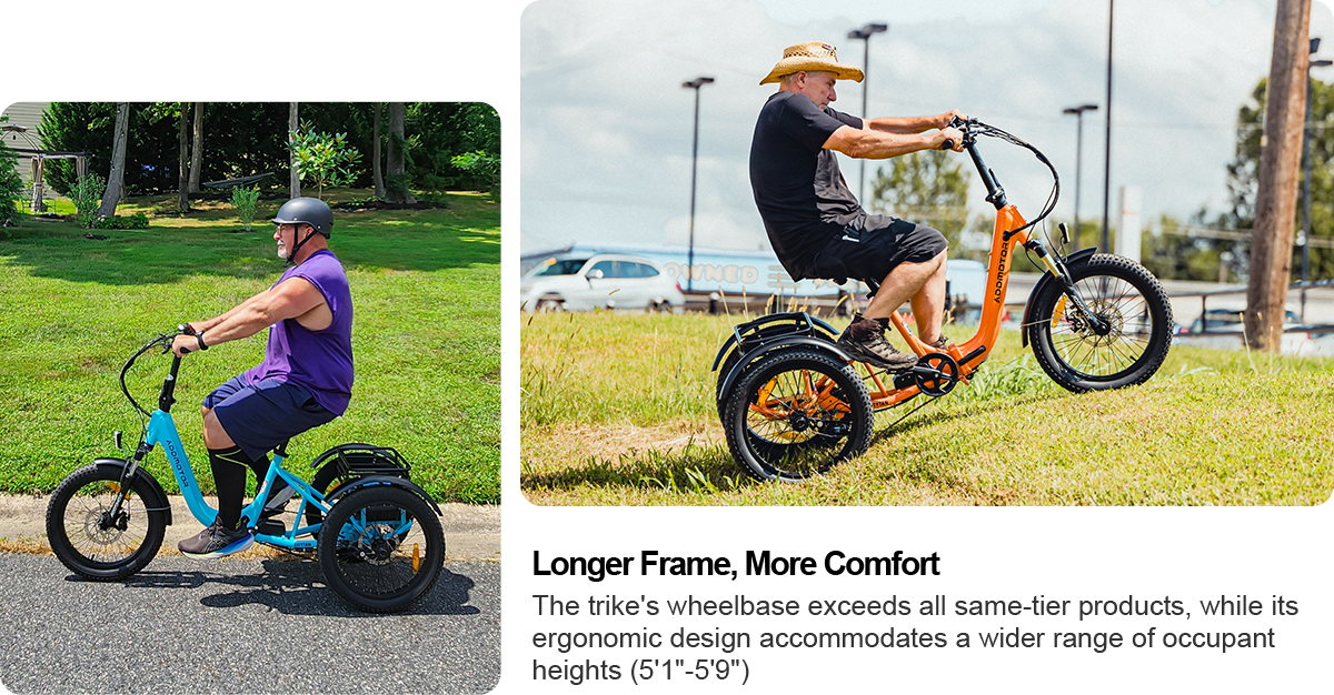 Addmotor Citytan M-315 Folding Electric Trike
