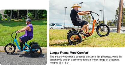 Addmotor Citytan M-315 Folding Electric Trike