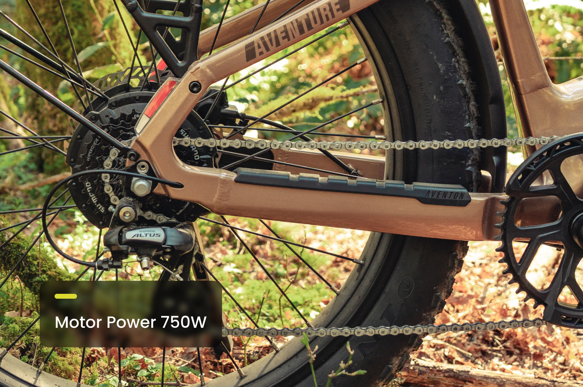 Aventon Aventure 3 Step-Through Electric Fat-Tire Bike