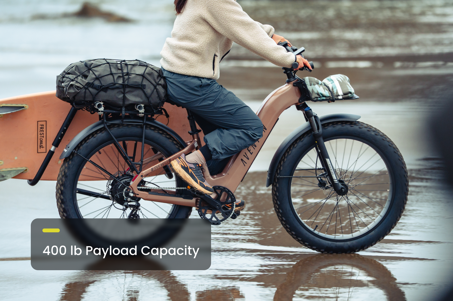 Aventon Aventure 3 Step-Through Electric Fat-Tire Bike