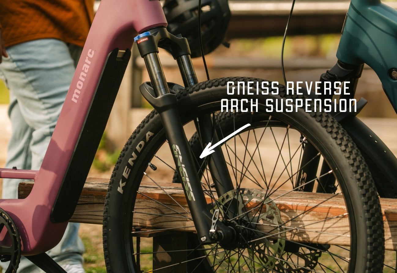 Monarc Bikes Tracer Step-Thru Birchwood Electric Bike