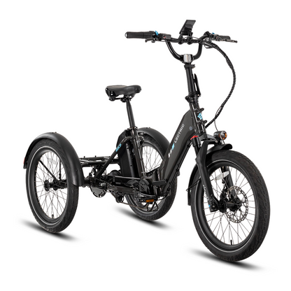 Lectric eBikes XP Trike2 Tempest Grey Electric Trike Foldable