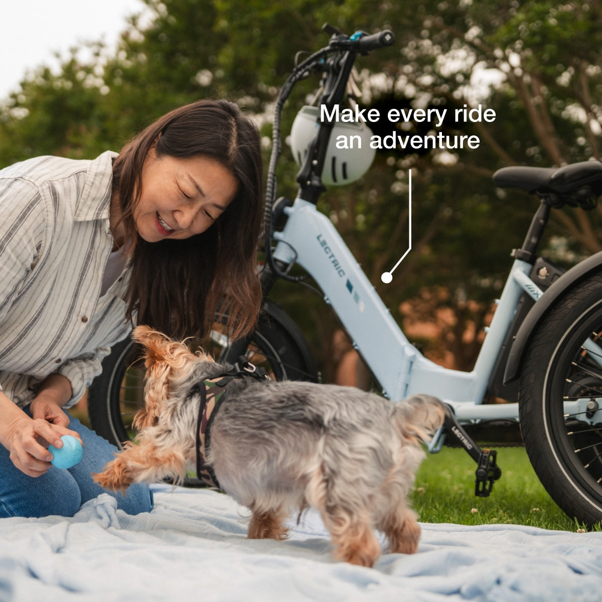 Lectric eBikes XP Trike2 Glacier Blue eTrike