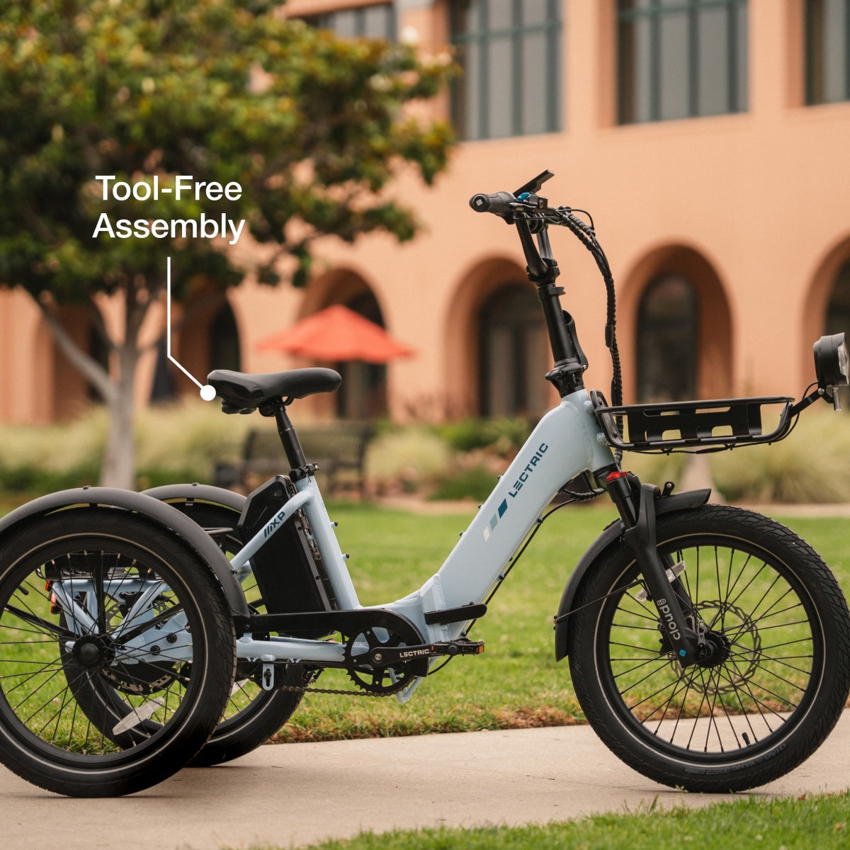 Lectric eBikes XP Trike2 Glacier Blue eTrike