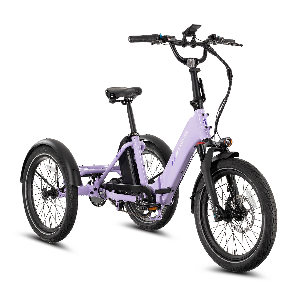 Lectric eBikes XP Trike2 750 Lavender Haze Electric Trike Foldable