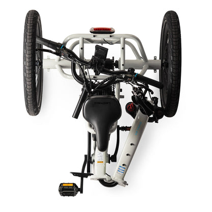 Lectric eBikes XP Trike2 Electric Trike Stratus White Foldable