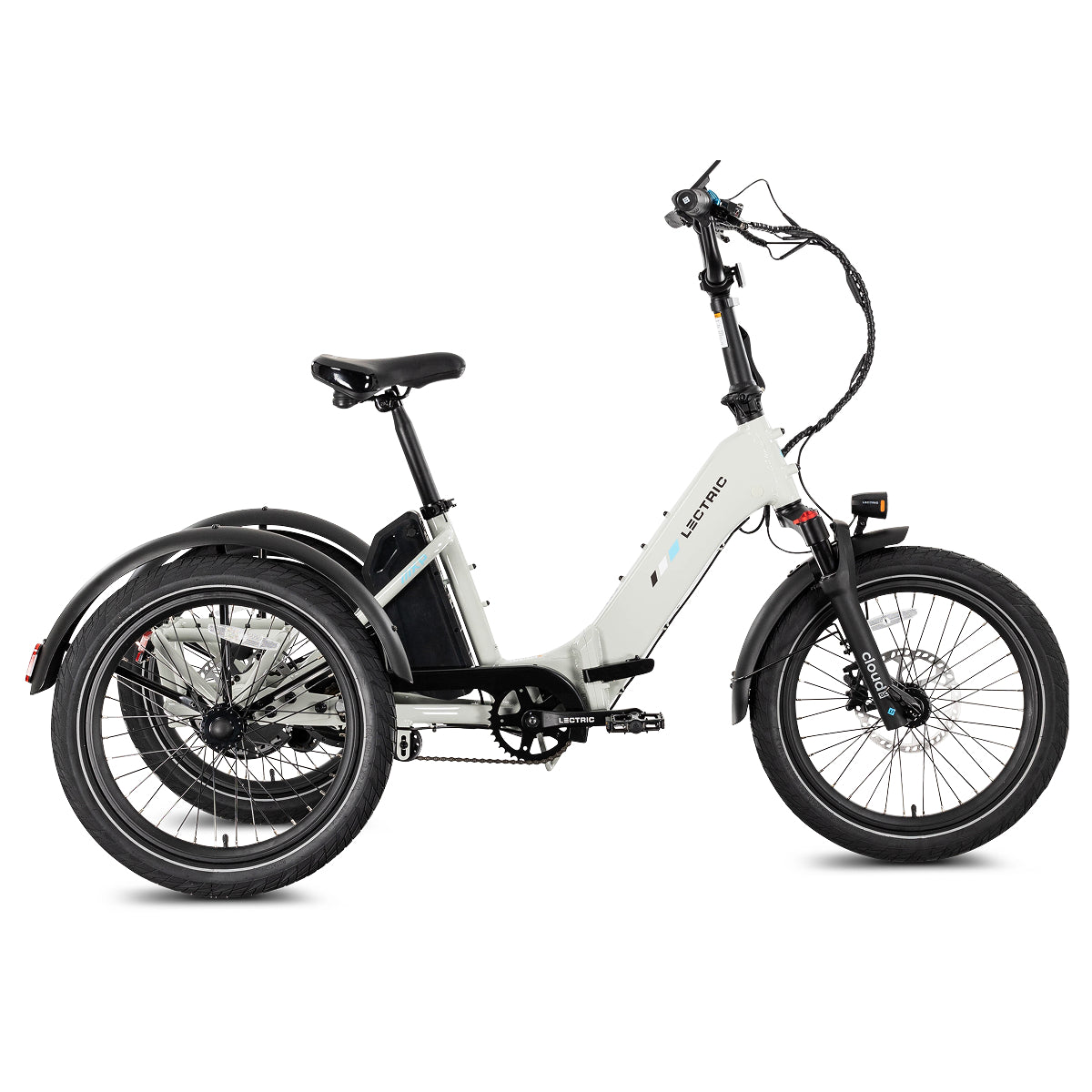 Lectric eBikes XP Trike2 750 Stratus White eTrike