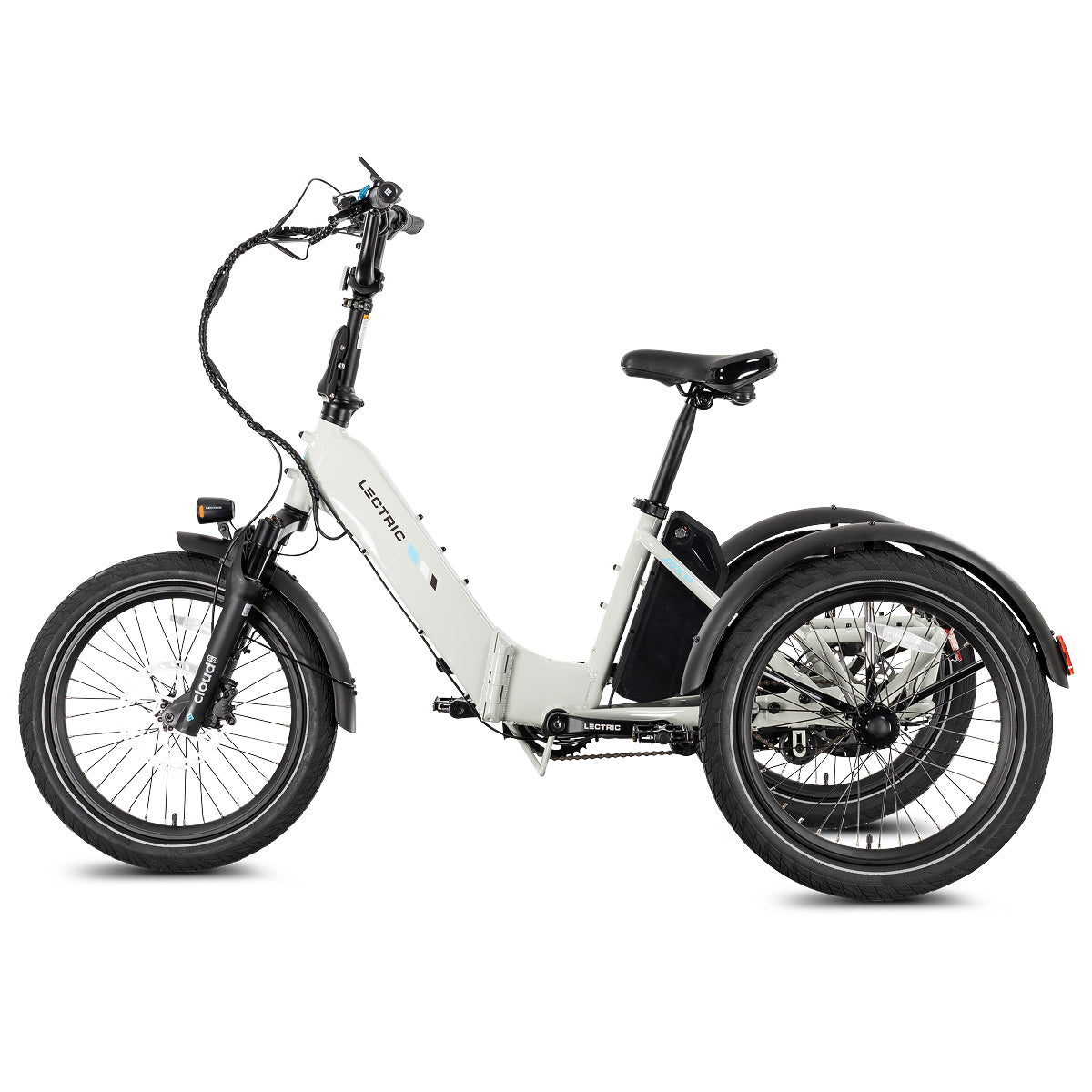 Lectric eBikes XP Trike2 750 Stratus White eTrike