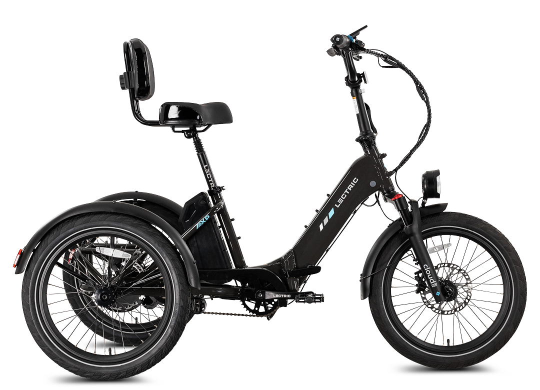 Lectric eBikes XP Trike2 Tempest Grey Electric Trike Foldable
